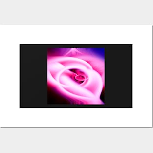 Colorful Wave Rose Posters and Art